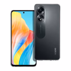 Viedtālruņa apvalks 2 mm caurspīdīgs OPPO A58 4G (kameras aizsardzība)