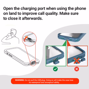 Crong Seal Cover IP68 ūdensizturīgs vāciņš ierīcei iPhone 17, melns
