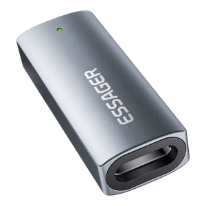 Adapteris Essager Zeus melns (In: Type-C / Out: Magsafe3)