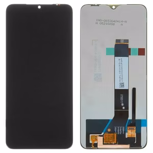 LCD ekrāns Xiaomi Redmi 9T/Poco M3/Redmi Note 9 4G ar skārienjūtīgo ekrānu melns ORG