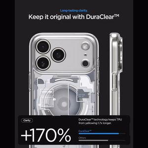 Spigen Ultra Hybrid MagSafe Zero One maciņš iPhone 18 Pro Max / 17 Pro Max, balts