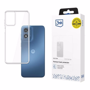 3mk Armor Maciņš for Motorola Moto G Play 2024 - caurspīdīgs