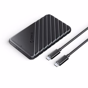 Orico 25PW1C-C3 2,5" HDD/SSD USB-C 3.1 6Gb/s diska korpuss - melns