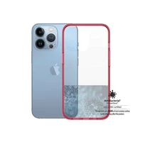 PanzerGlass ClearCase antibakteriālais viedtālruņa apvalks ar Military Grade sertifikātu iPhone 13 Pro - caurspīdīgs rozā