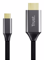 Trust 25630 USB-C uz HDMI adapteris melns, sudrabs
