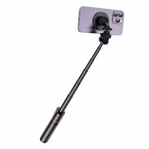TECH-PROTECT L06S MAGSAFE BLUETOOTH SELFIJU NŪJA AR TRIJKĀJI MELNS