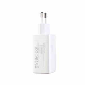 Joyroom JR-TG10 65W GaN 2x USB-C + USB-A wall charger with 65W USB-C - USB-C 1.2m cable - white