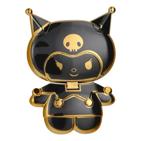 DOLL viedtālruņa statīvs - uzlīmējamais - melns