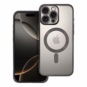 ELECTRO MAG COVER viedtālruņa apvalks saderīgs ar Magnētisko IPHONE 16 Pro Max melns