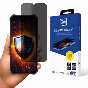 3mk Silky Matt Privacy – privātuma ekrāna aizsargs modelim Oukitel WP36 Pro