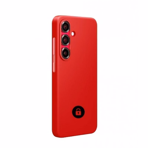 Telefona maciņš Silicone Cover priekš Samsung A556 A55 5G / Sarkans / iepakojumā