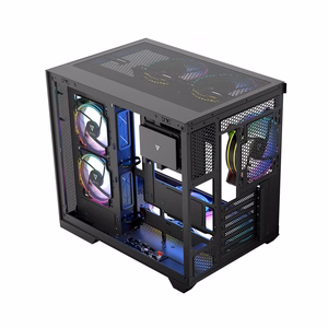 MODECOM Volcano Panorama APEX ARGB 3F MIDI datora korpuss