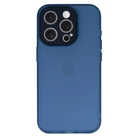 AG Matte Series viedtālruņa apvalks Iphone 15 Plus zils