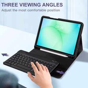 Tech-Protect SC Pen macins priekš Samsung Galaxy Tab A9 / A11 8.7 X110 / X115 / X133 / X135 - Melns