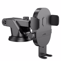 HOCO auto turētājs priekšējā stikla / centrālās konsoles H19 melns