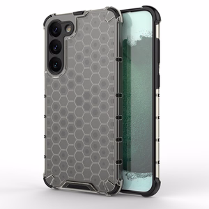 Honeycomb viedtālruņa apvalks Samsung Galaxy S23+ bruņots hibrīda pārsegs melns