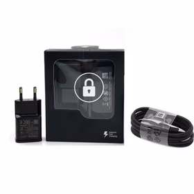 Lādētājs Samsung EP-TA200B Melns original (2A / Fast Charge) + "MicroUSB" kabelis / (original package)