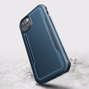 Raptic X-Doria Fort Case iPhone 14 Plus ar MagSafe bruņotu vāciņu - zilais