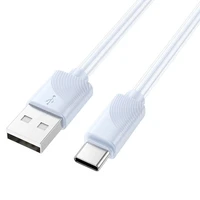 Kabelis USB-A uz USB-C Hoco 3A 1 m X114 zils