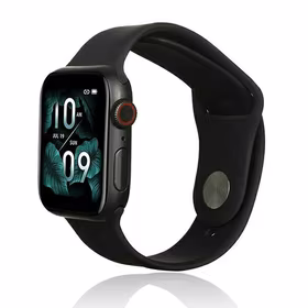 Beline Siksniņa Apple Watch Silicone 38/40/41mm melns