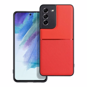 NOBLE viedtālruņa apvalks SAMSUNG S21 FE sarkans