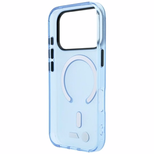 BMW M IML Frosted Metal Logo & Trims MagSafe maciņš modelim iPhone 17 Pro Max / 18 Pro Max – zils
