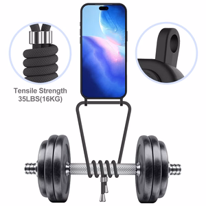 Melns šķidrā silikona vāciņš iPhone 18 Pro / 17 Pro ar karšu turētāju un siksniņu