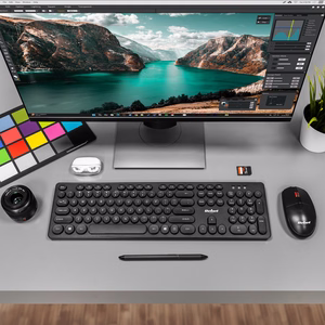 Rebel WS400 bezvadu tastatūras un peles komplekts