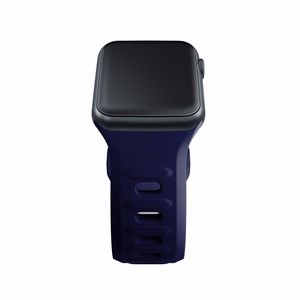 3mk silikona siksniņa Apple Watch, 42/44/45/46/49 mm, okeāna zils, lielais izmērs