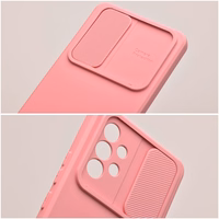 SLIDE viedtālruņa apvalks SAMSUNG A14 5G / A14 4G gaiši rozā