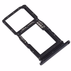 SIM Holder Saderīgs ar Huawei P Smart Z SIM card holder Melns