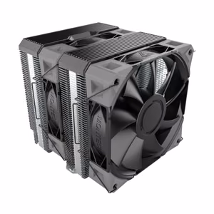 Montech NX600 (B) universāls procesora dzesētājs, melns
