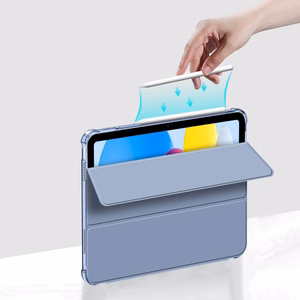Tech-Protect SC Pen hibrīda apvalks iPad 10 / 2022 - zils - caurspīdīgs