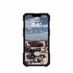 UAG Monarch MagSafe vāciņš iPhone 14 Plus - melns oglekļa raksts