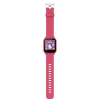 Gudrais pulkstenis bērniem Maxlife Smartwatch Kids MXSW-200 rozā krāsā