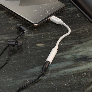 HOCO adapteris USB Type-C (M) - AUX 3.5mm (F)