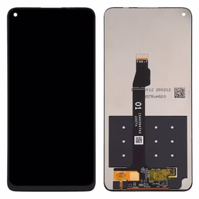 LCD screen Huawei P40 Lite 5G/Nova 7 SE/Honor 30S 5G ar touch screen Melns ORG