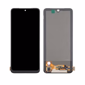 LCD ekrāns Xiaomi Redmi Note 11/Redmi Note 11S/Redmi Note 12S/Poco M4 Pro 4G ar skārienekrānu melns OLED