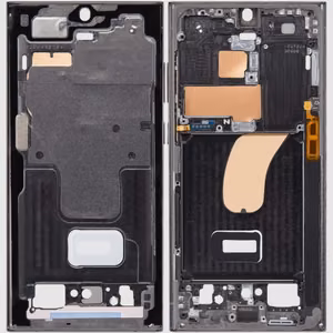 Vidējais rāmis Samsung S918 S23 Ultra (zaļš)