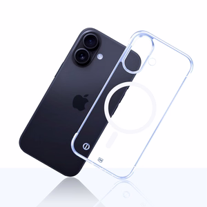 3mk Just20g MagViedtālruņa apvalks iPhone 16 Plus - caurspīdīgs