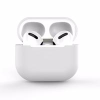 AirPods vāciņš silikona mīksts ausu vāciņš balts (C)