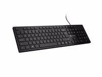 Natec Herring US Multimedia Slim Keyboard Black