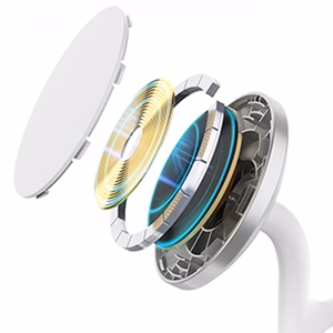 Bezvadu lādētājs Choetech "T585-F 3in1" balts 15W (priekš iPhone / Apple Watch / Airpods)