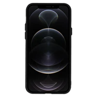 Viedtālruņa apvalks (m) ar ādas 3D dizainu iPhone 11 Pro 1 melns (m)