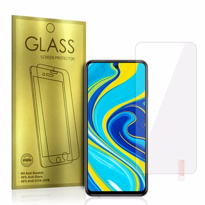 Glass Gold rūdīta stikla ekrāna aizsargs Xiaomi Redmi Note 9S / Note 9 Pro