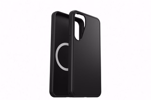 Samsung Symmetry Magnet Case vāciņš, paredzēts Samsung Galaxy S25+, melns