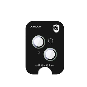 Joyroom JR-MFY0252 aizsargstikls iPhone 15/15 Plus lēcām - zaļa