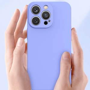 Силиконовый чехол для Xiaomi Redmi Note 11 Pro 5G / 11 Pro / 11E Pro светло-фиолетовый