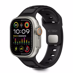 Tech-Protect IconBand Line ремешок для Apple Watch 44 / 45 / 46 / 49 mm — черный