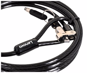 Lenovo 4Z10P40247 kabeļa slēdzene melna 1,8 m